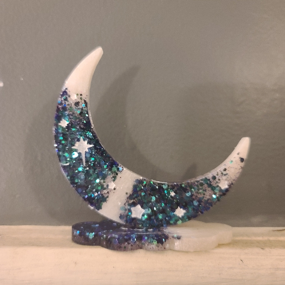 Ring holders - moon shaped